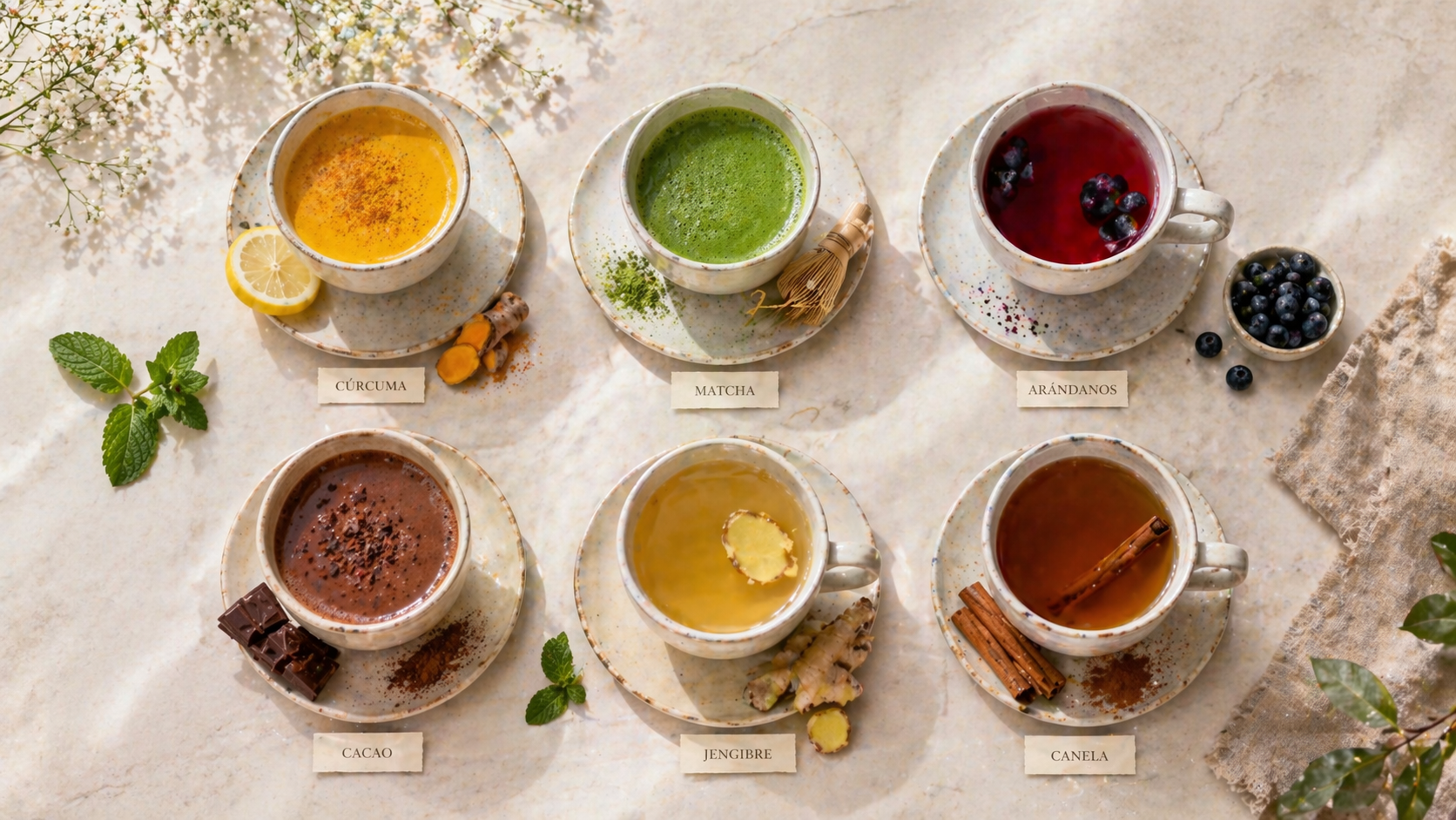 Las 6 infusiones antioxidantes que toda mujer después de los 40 debería conocer